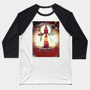 Pandarasavini - White Robed Red Female Buddha of the West Baseball T-Shirt